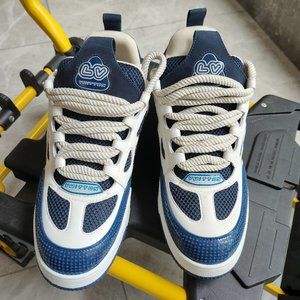 Sports Unisex Navy Blue Sneakers Shoes